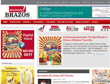 Tablet Screenshot of absolutelybrazos.com